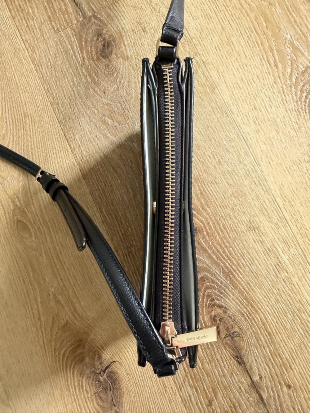 kate spade Black Pebbled Leather Crossbody Bag - Picture 3 of 6